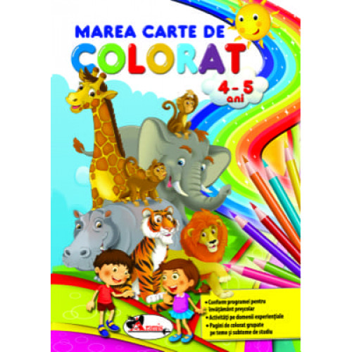Marea carte de colorat (4-5 ani)