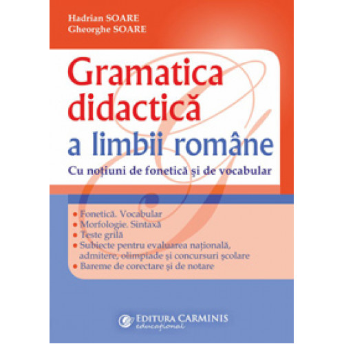 Gramatica Didactica a Limbii Romane