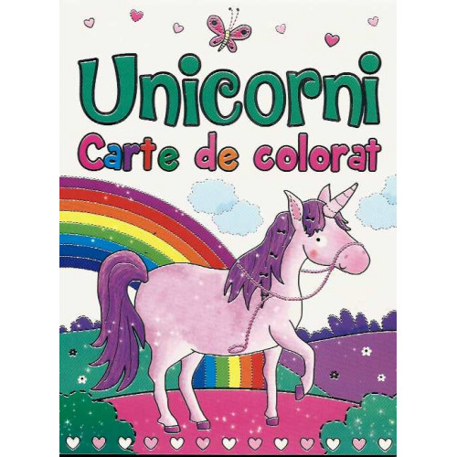 Carte de Colorat Unicorni