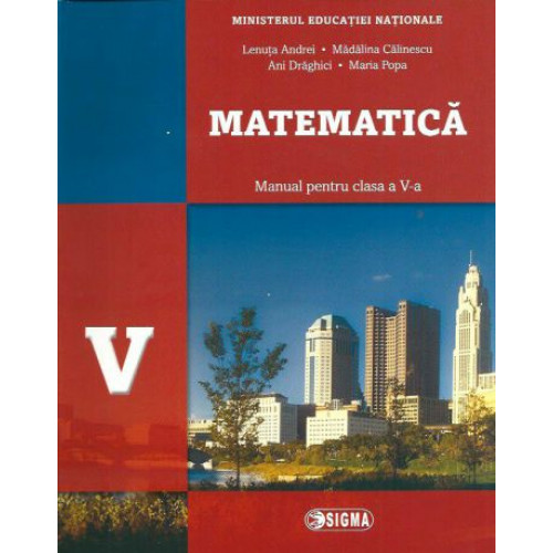 Matematica - Manual Clasa a V-a Matematica - Manual Clasa a V-a